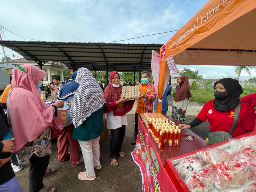 Meriahkan HUT RI, Pemkot Pontianak Gelar Pasar Murah di Enam Kecamatan