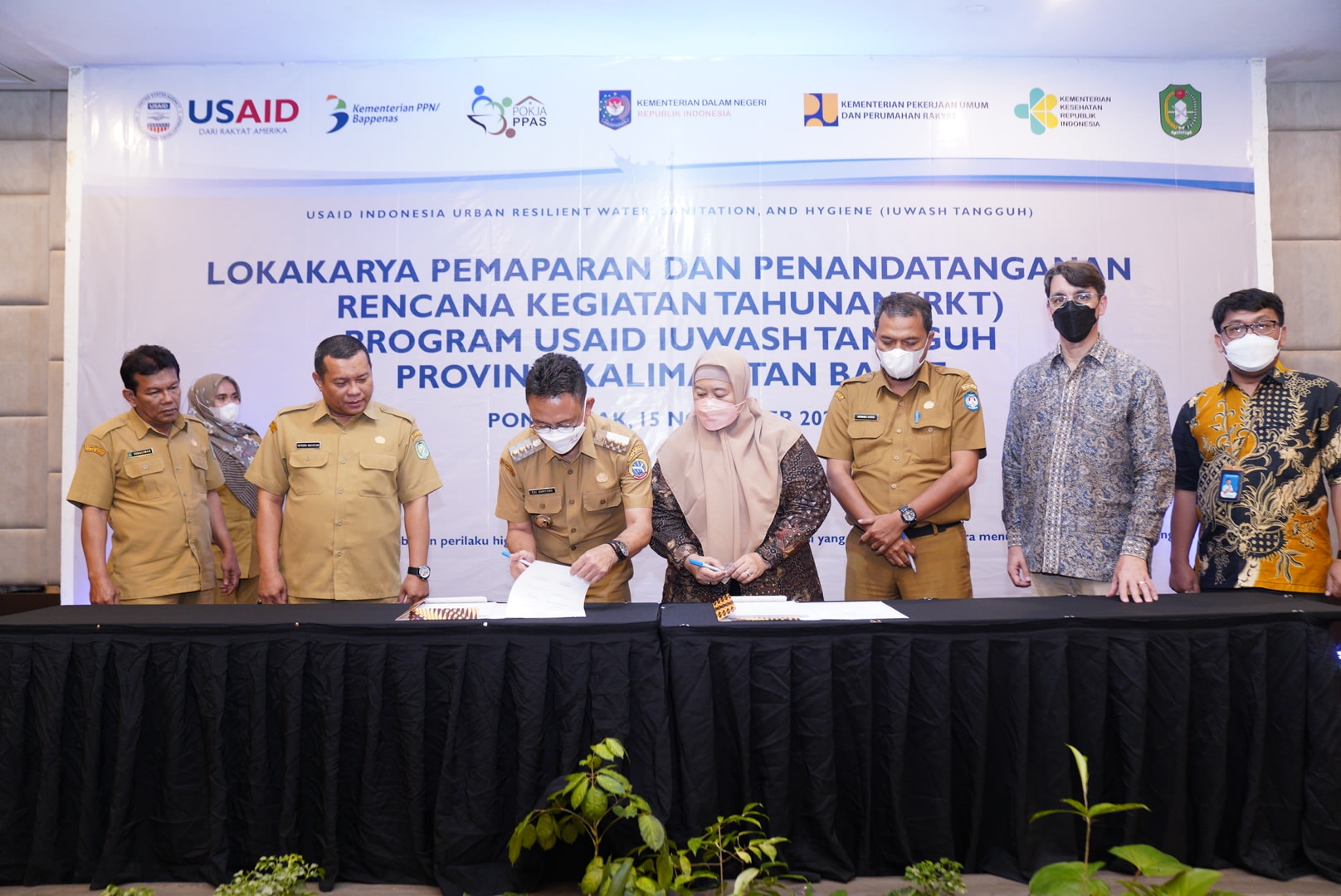 USAID - Pemkot Pontianak Kerjasama Tangani Akses Air Minum dan Sanitasi