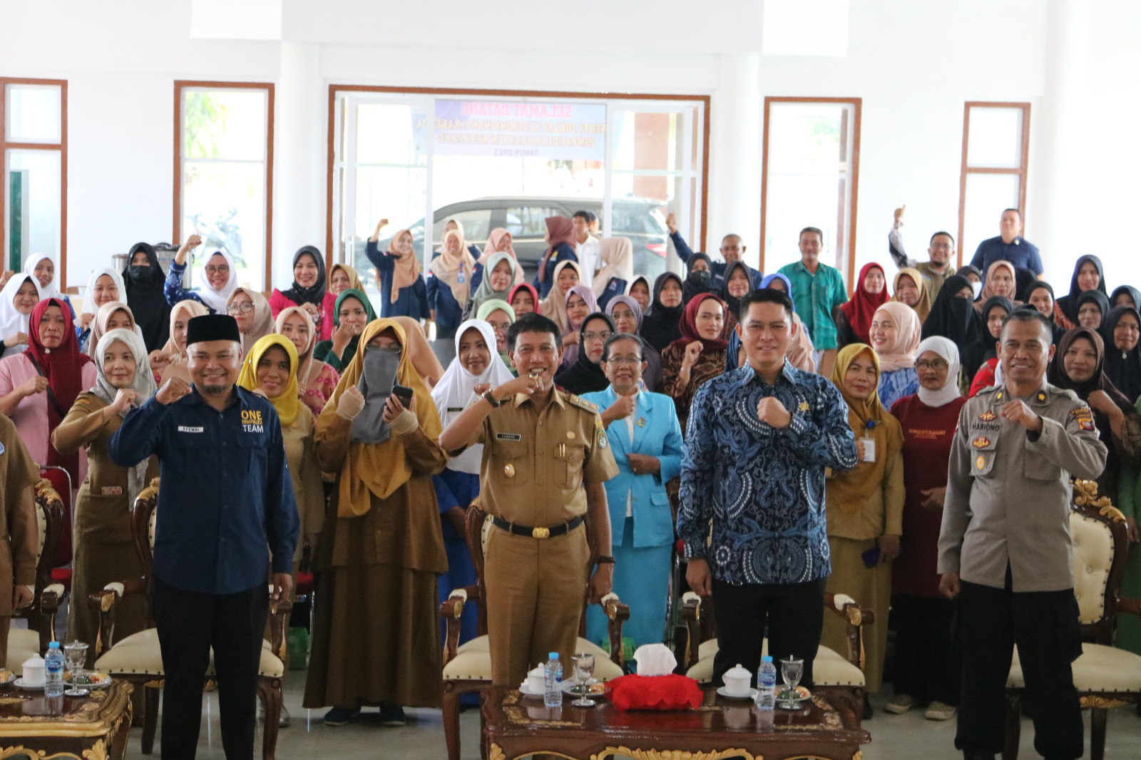 Wabup Harapkan HIMPAUDI Perjuangkan Kesejahteraan Guru