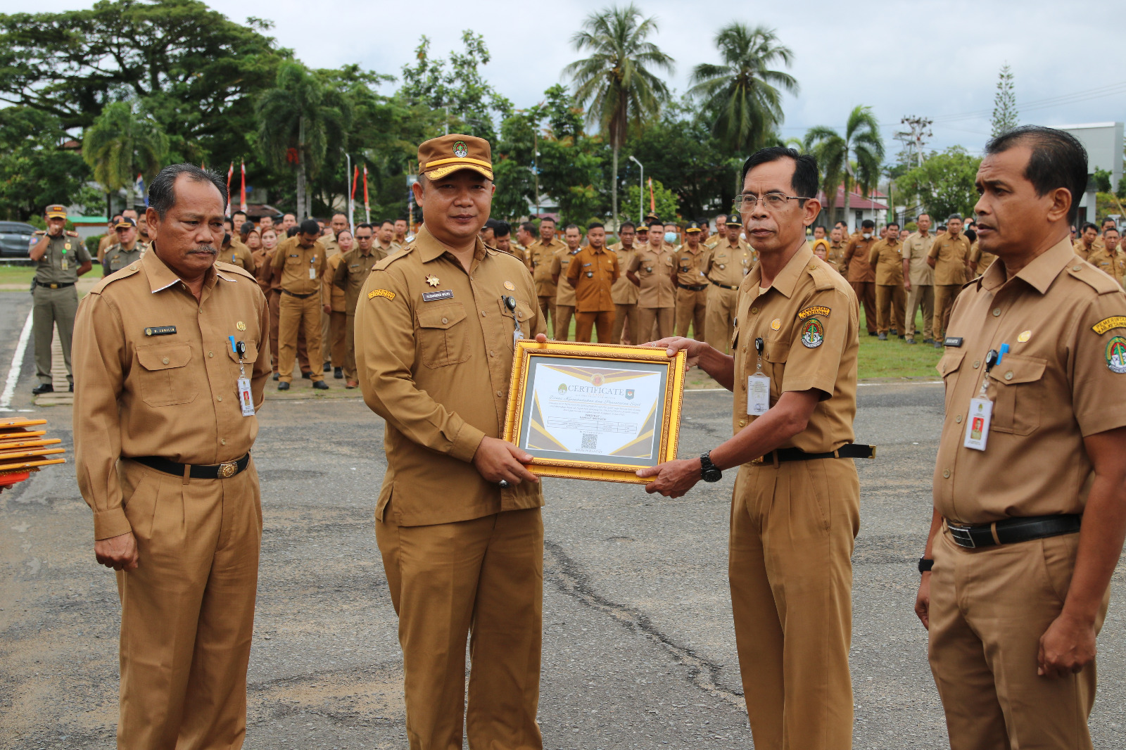 Sekda Ketapang Apresiasi OPD dan Kecamatan Peraih Innovation Government Award 2022