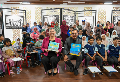 Australian Reading Corner Terbaru Diresmikan  di Perpustakaan dan Galeri Kota Bogor