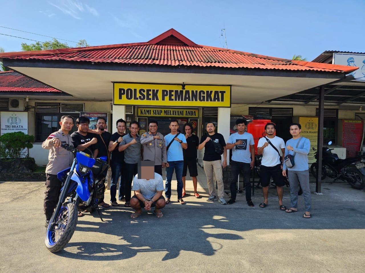 5 TKP Pencurian Motor di Kubu Raya, Penadah Diciduk di Pemangkat