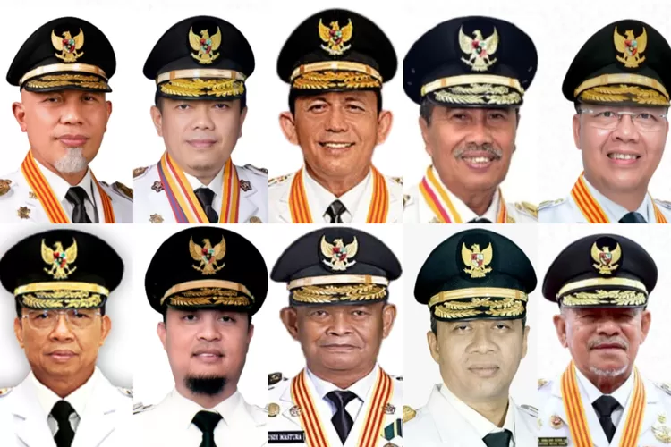 Ini 10 Gubernur dengan Harta Kekayaan Terkecil