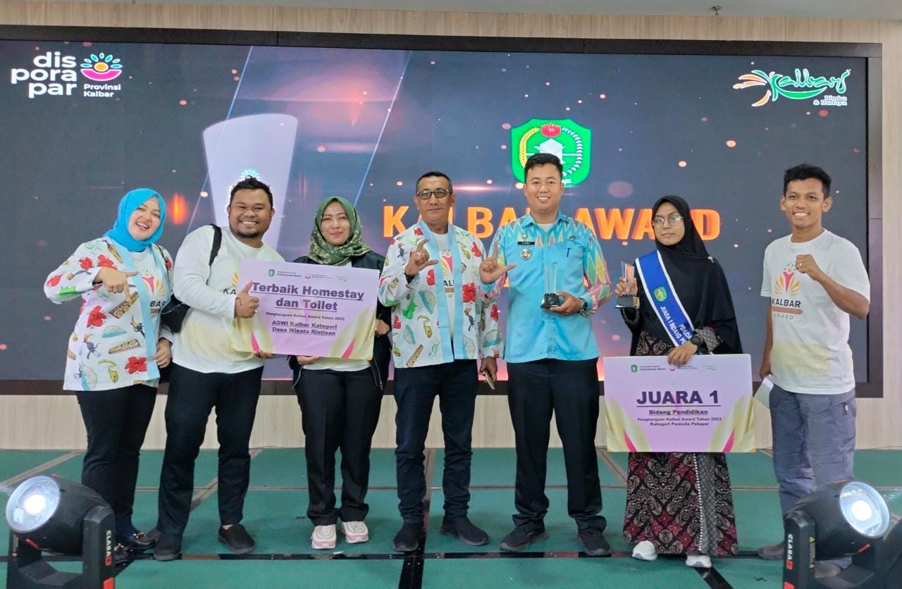 Tambelan Sampit Raih Penghargaan ADWI Kalbar 2023