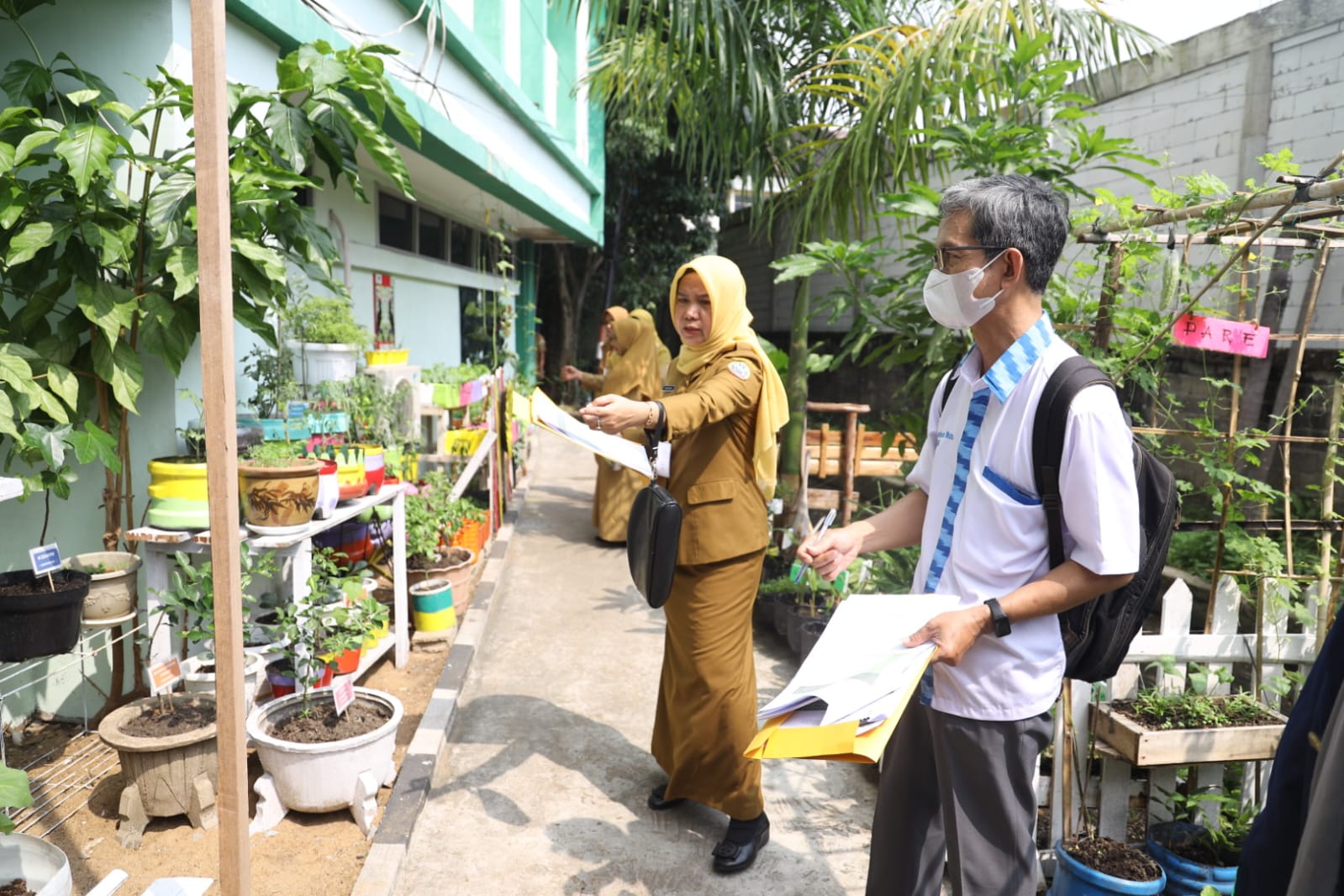 Gerakan ASN Pontianak Menanam Sayur Masuki Tahap Final Penilaian