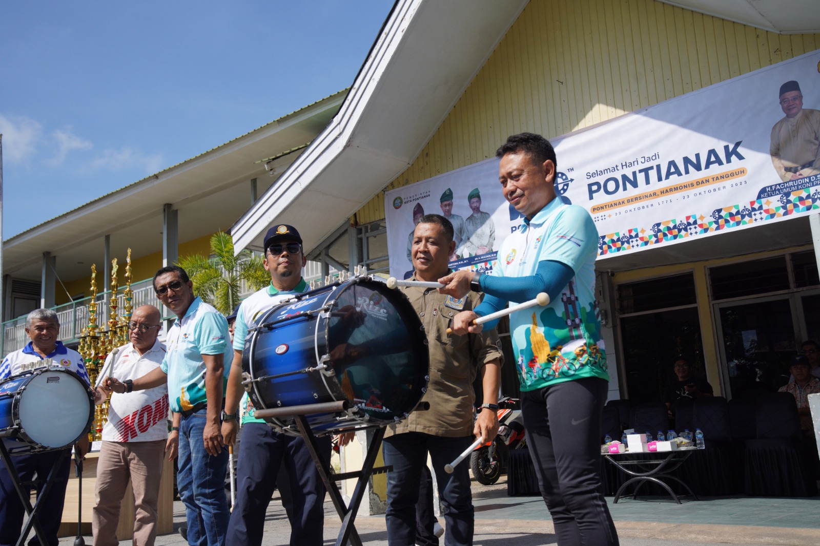 Semarak Kompetisi Drum Band Di Ajang Pekan Kreasi Pemuda (PKP)