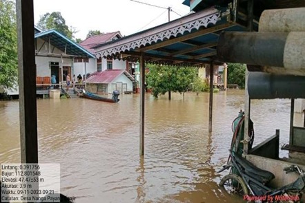 Banjir Rendam 376 Rumah Kapuas Hulu