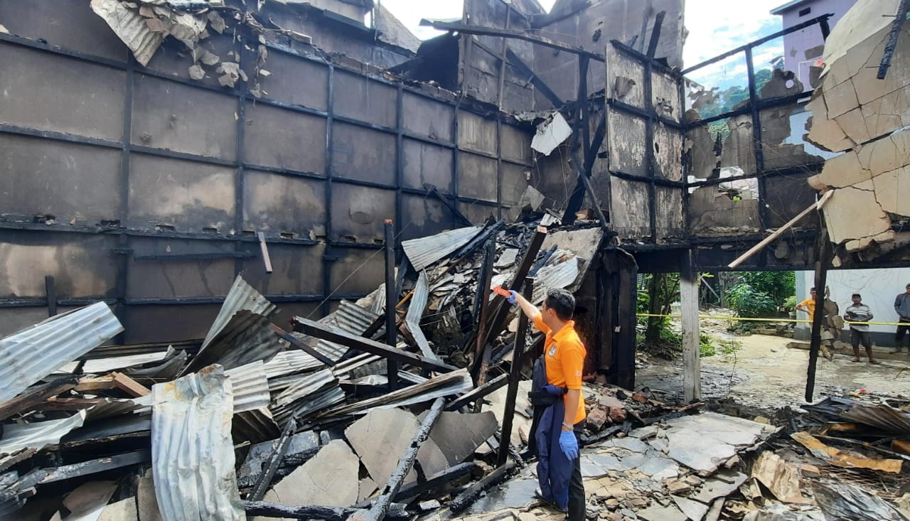 Penyebab Pasti Kebakaran 6 Ruko di Batu Ampar Masih Diselidiki