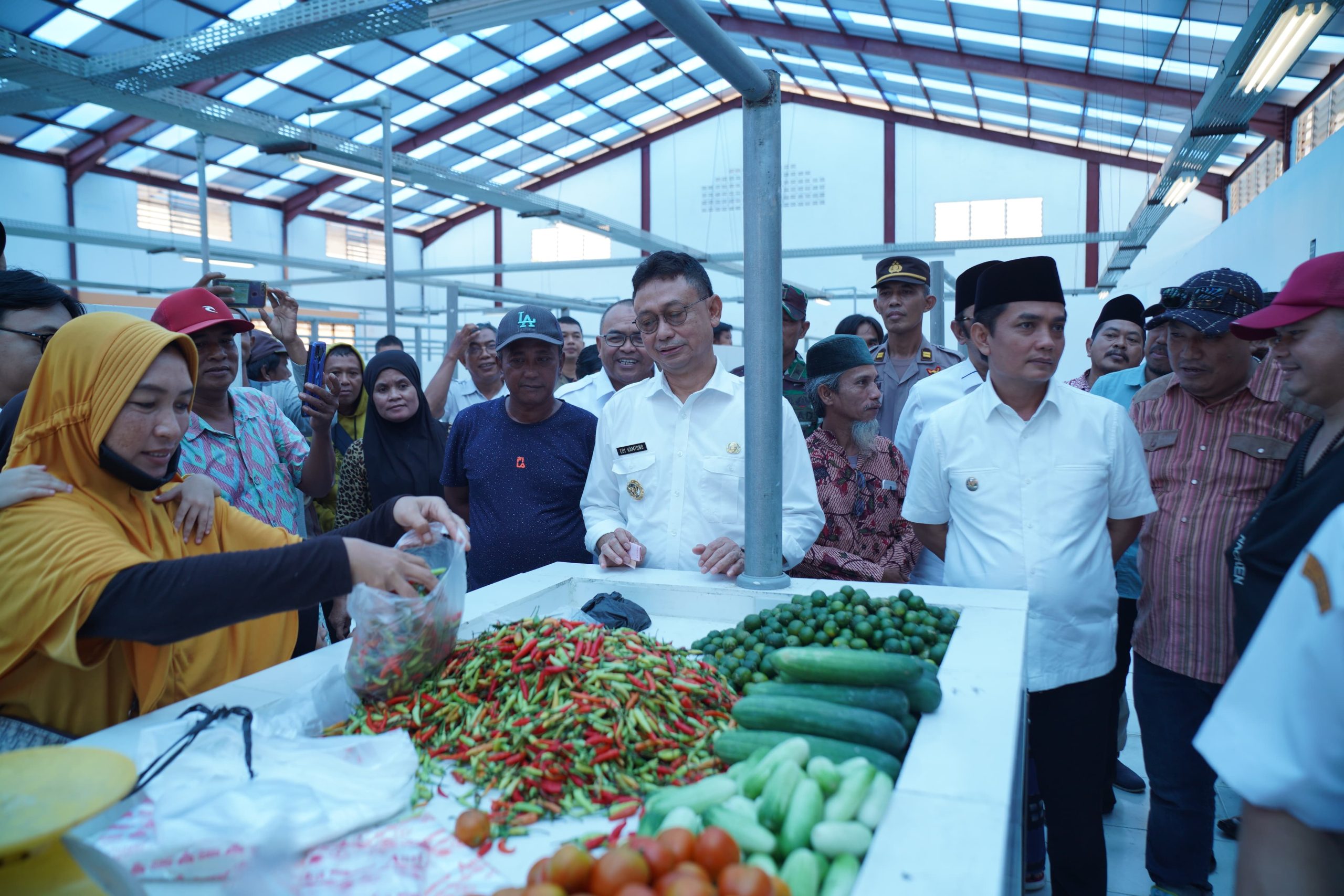 Resmi Beroperasi, Pasar Rakyat Parwasal Tampung 174 Pedagang