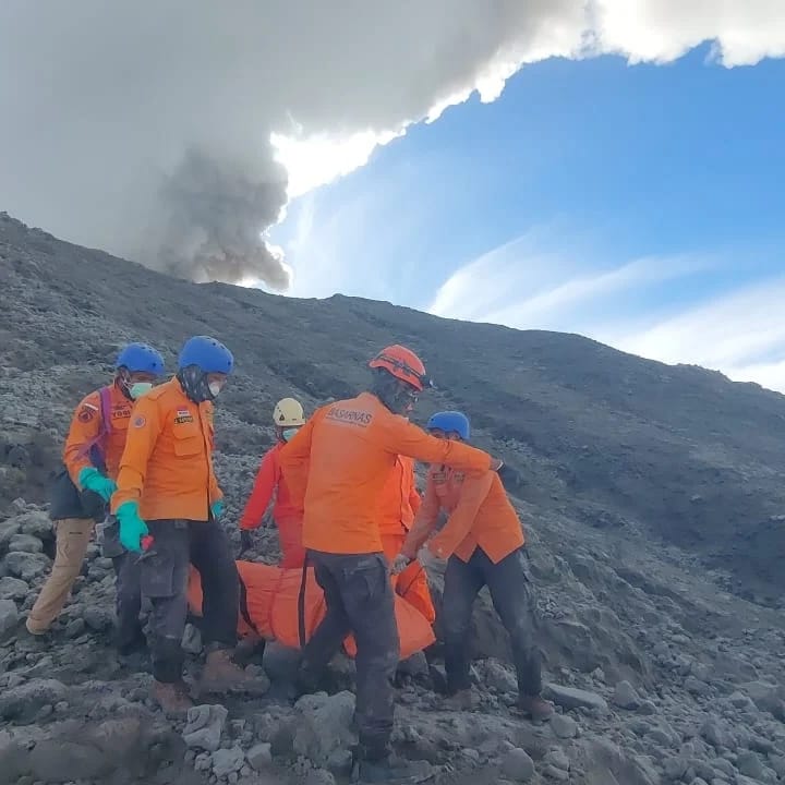 Erupsi Gunung Marapi, 15 Jiwa Terkonfirmasi Meninggal Dunia
