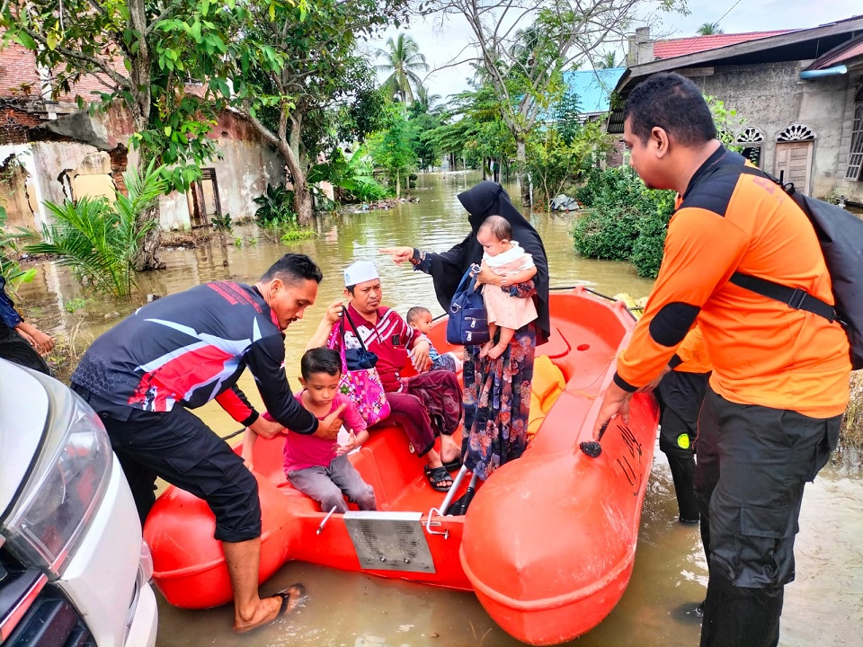 Banjir Meluas, Sebanyak 4.048 Jiwa Mengungsi