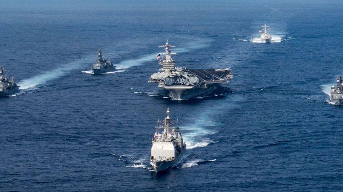Laut China Selatan Semakin Tegang, China Vs AS, Sama-sama Kerahkan Kapal Perang