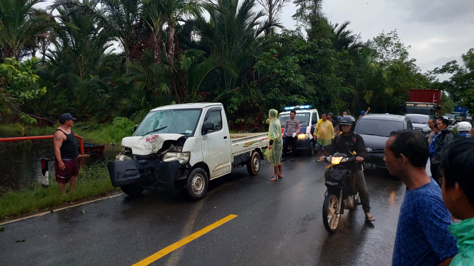 Motor Vs Pick Up, Mahasiswi Muhammadiyah Meninggal Ditempat