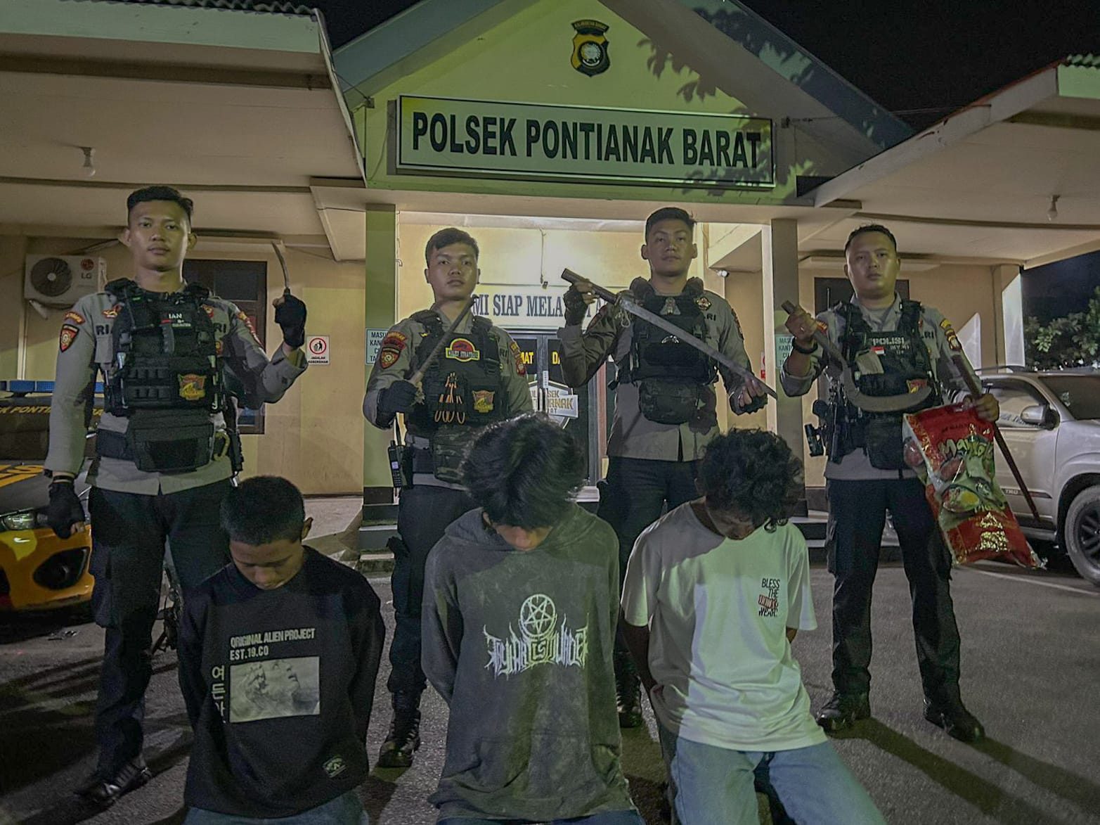 Dikira Geng Begal Bawa Senjata Tajam, Ternyata Hendak Tawuran Antar Gang