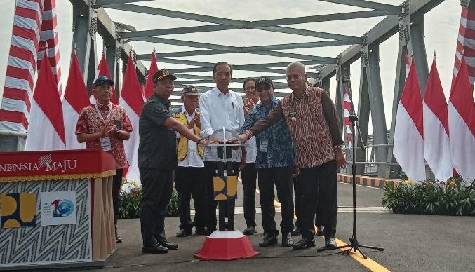 Bismillah, Presiden Jokowi Nyatakan Duplikasi Jembatan Kapuas 1 Resmi Digunakan Warga Pontianak