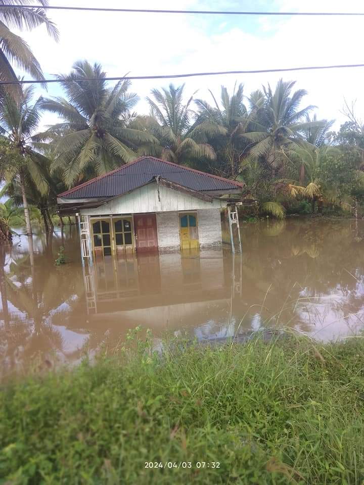 606 Rumah Terendam Banjir di Maluku Tengah