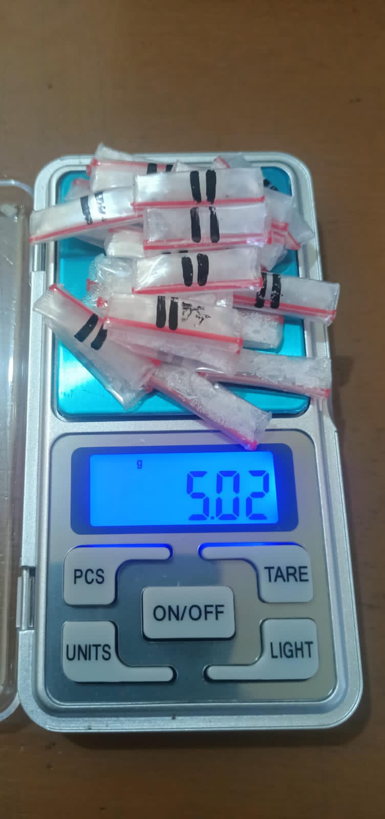 "Dagang" Shabu, SI Tak Berkutik Diringkus