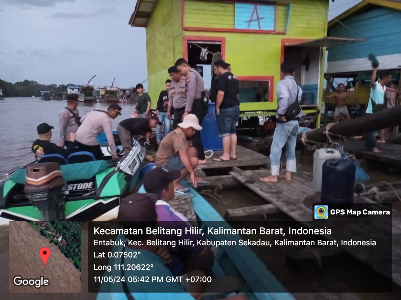 Polres Sekadau Bantah Pembiaran PETI di Aliran Sungai Kapuas