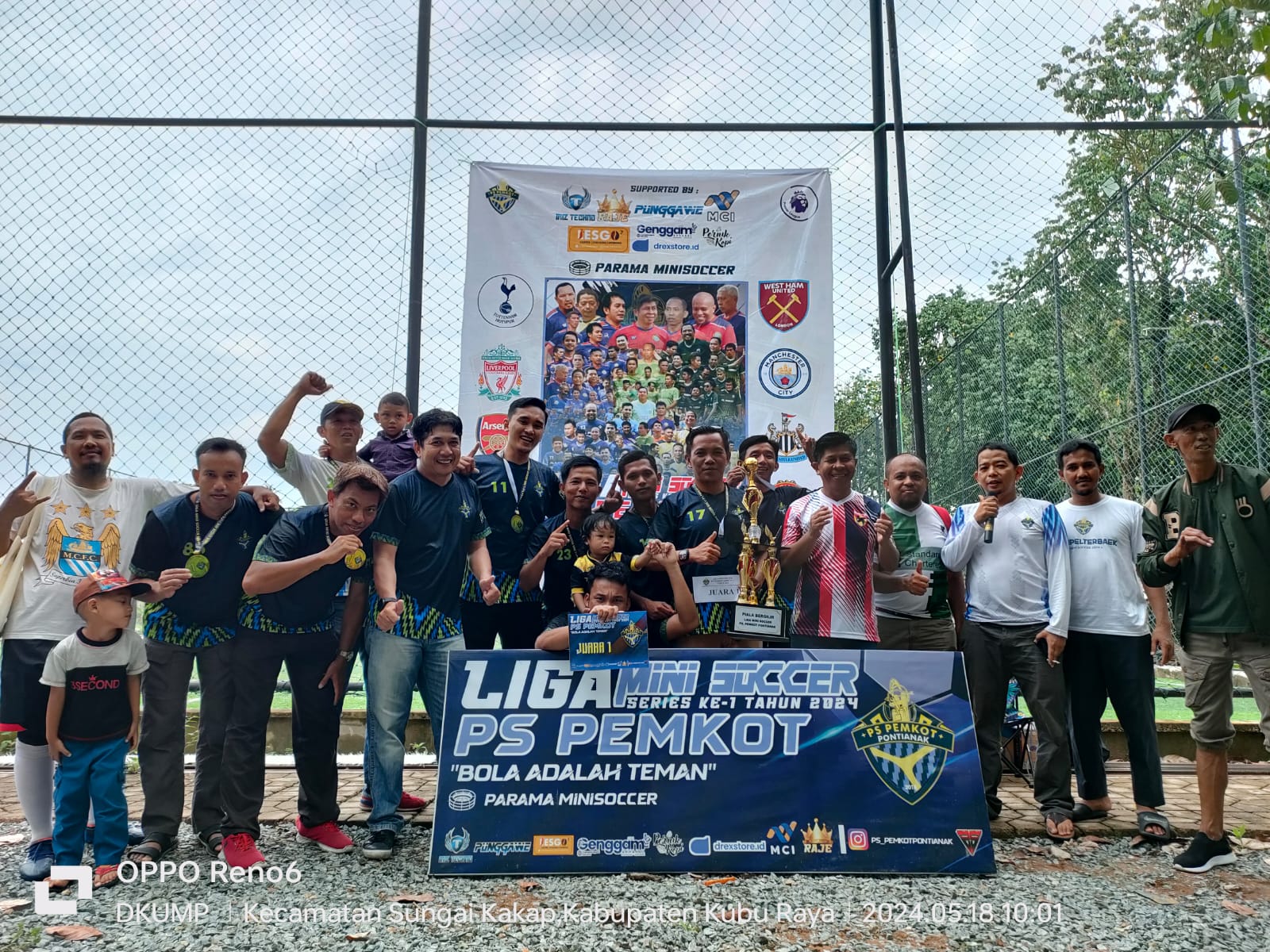 Liga Mini Soccer Series I Jadi Wadah Kumpul Para ASN Seluruh OPD