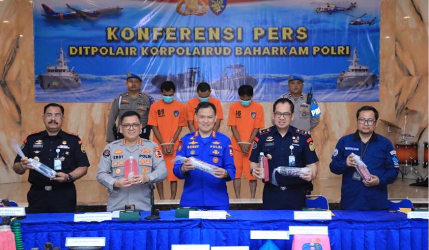 Penyelundupan Benih Lobster Capai Rp19,2 Miliar Digagalkan Polairud Polri dan KKP