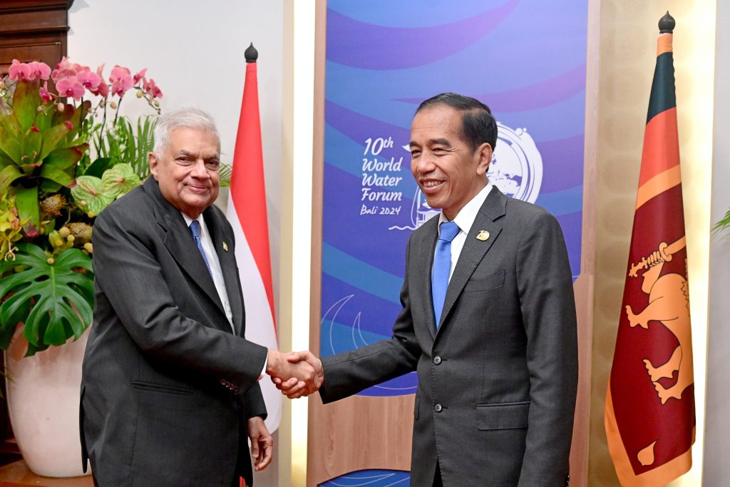 Jokowi Gelar Pertemuan Bilateral dengan Presiden Sri Lanka di Bali