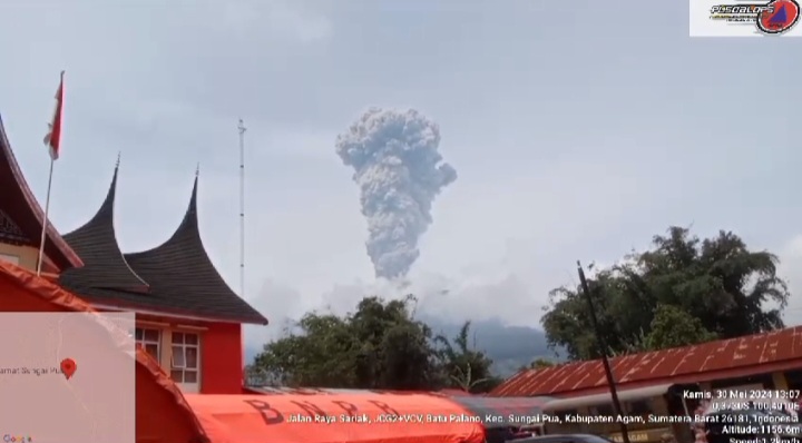 Gunung Marapi Erupsi, Status Level (III) Siaga
