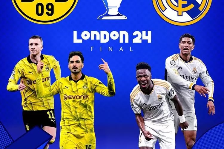 Final Liga Champions, Simak Prediksi Real Madrid vs Borussia Dortmund