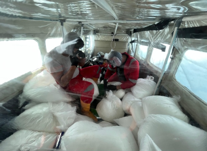 Tiga Ton NaCl Disemai di Langit Sumatra Selatan