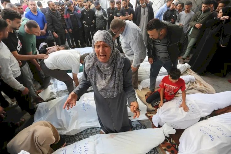 Kejam dan Brutal.! Lebih dari 120 Jenazah Ditemukan usai Israel Tinggalkan Kamp di Gaza