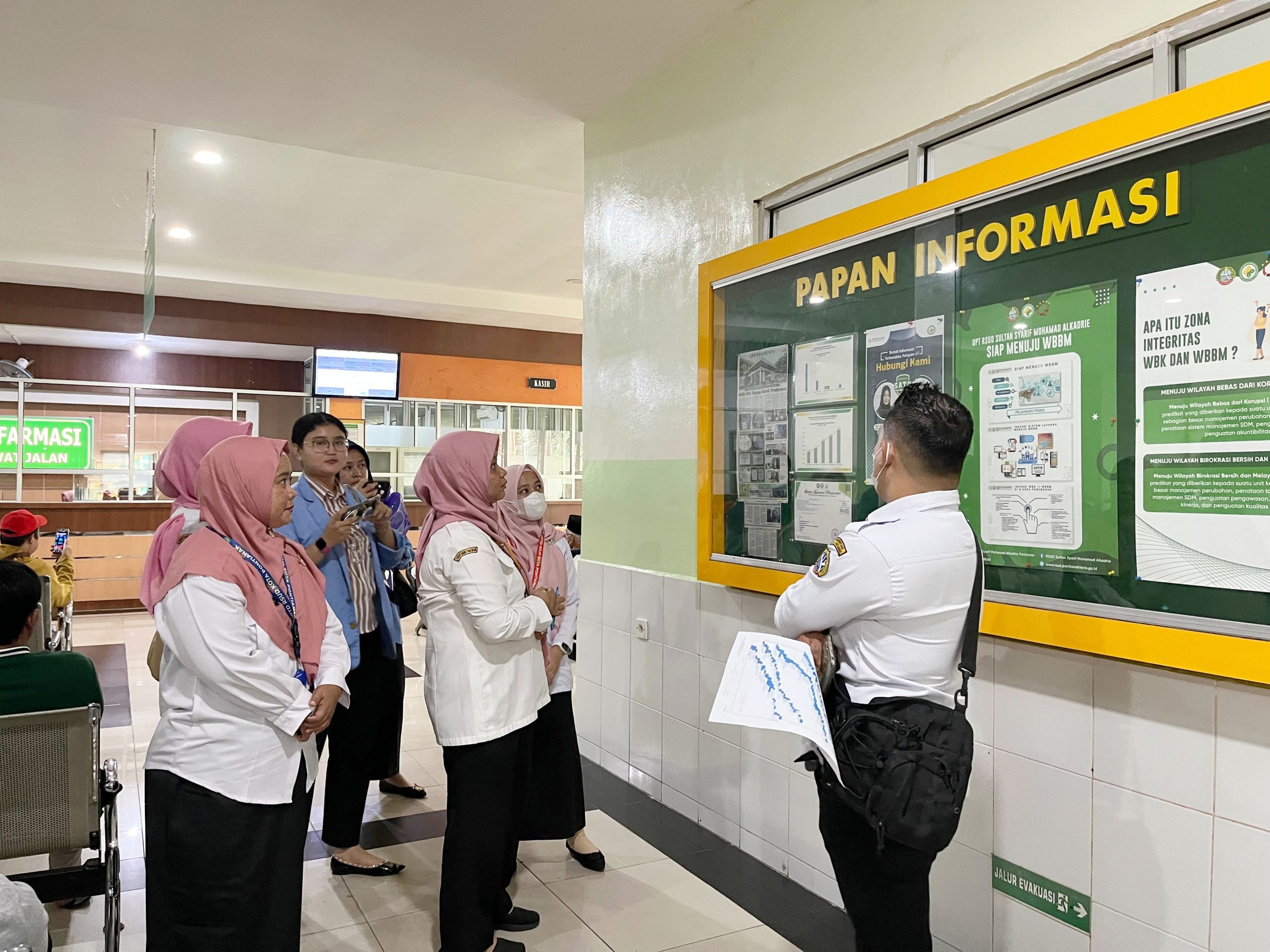 Tim Evaluasi PEKPPP Nilai RSUD Kota Pontianak