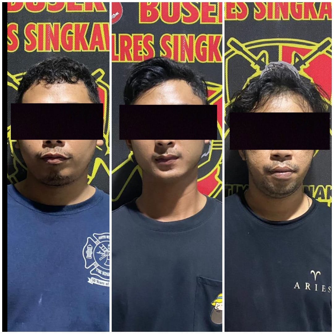 Reskrim Polres Singkawang Ungkap dan Tangkap Pelaku Pencurian di Gudang Sembako