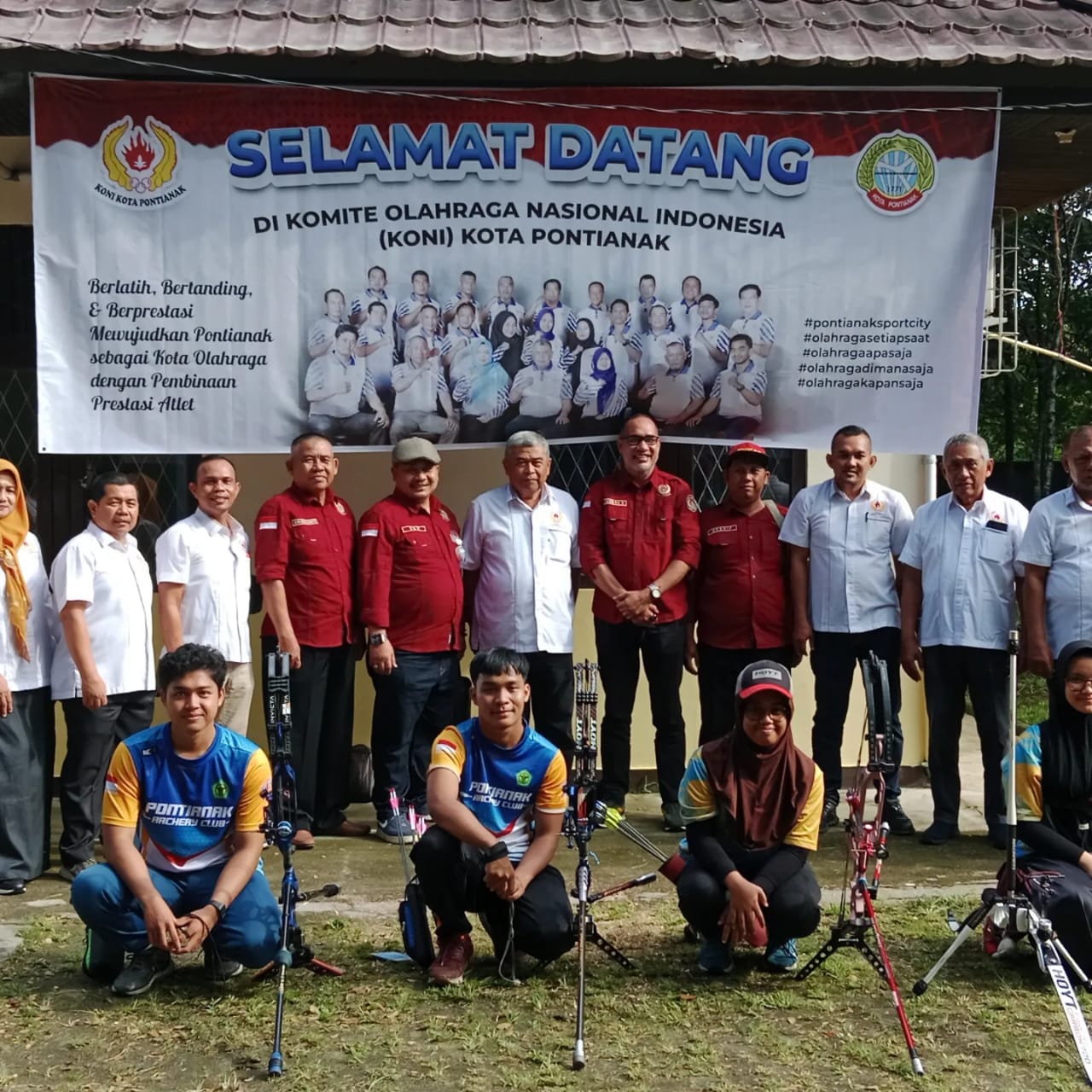 KONI dan Disporapar Kota Pontianak Sambut Positif Studi Tiru dari KONI Kabupaten Kutai Kartanegara