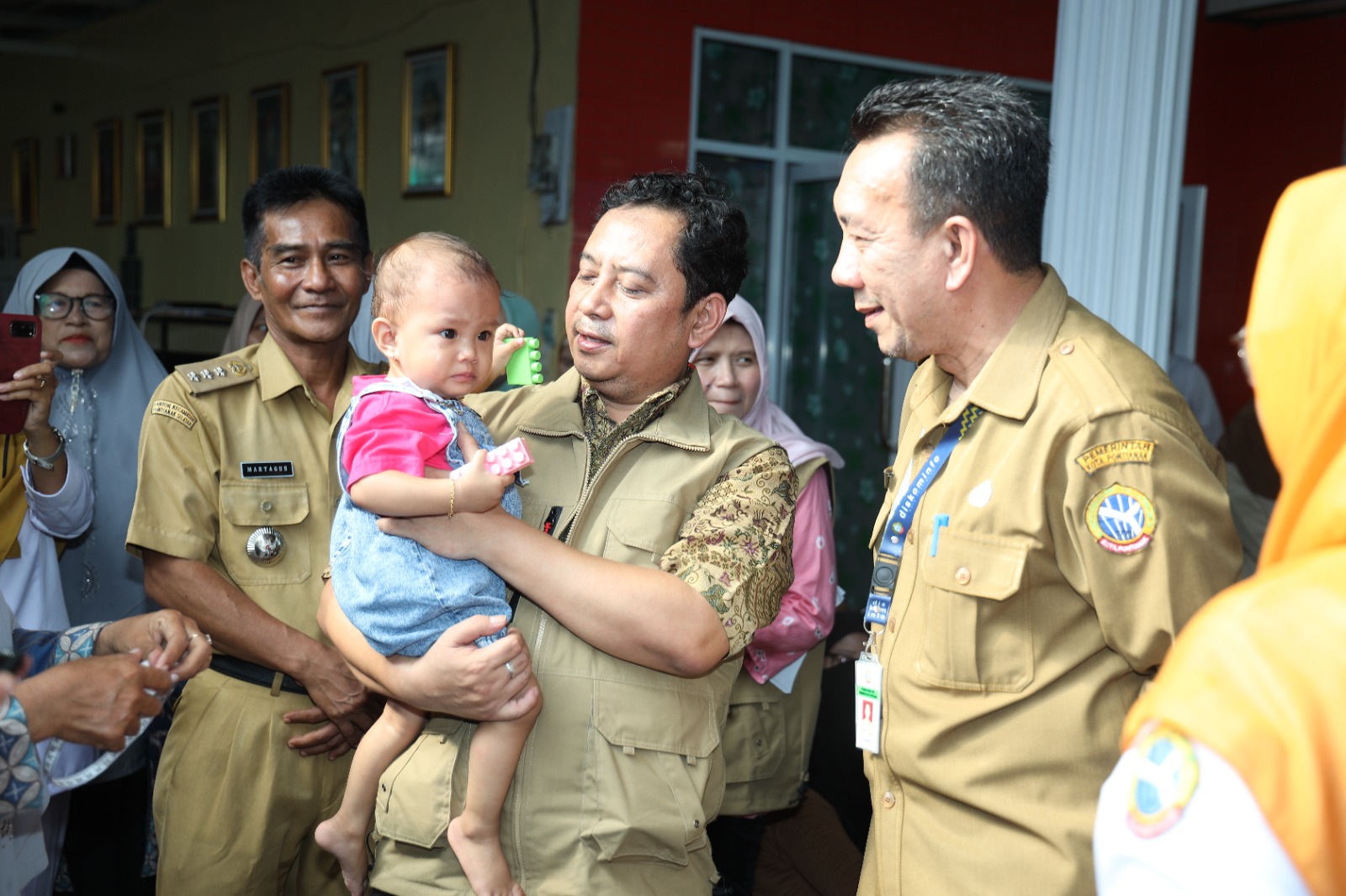 TPPS Pusat Tinjau Aksi Intervensi Serentak Stunting di Pontianak