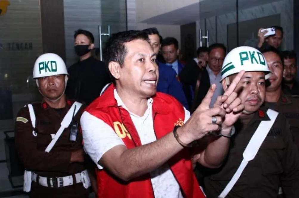 Ketua dan Bendahara KONI Kotawaringin Timur Ditahan Penyidik Kejati Kalteng