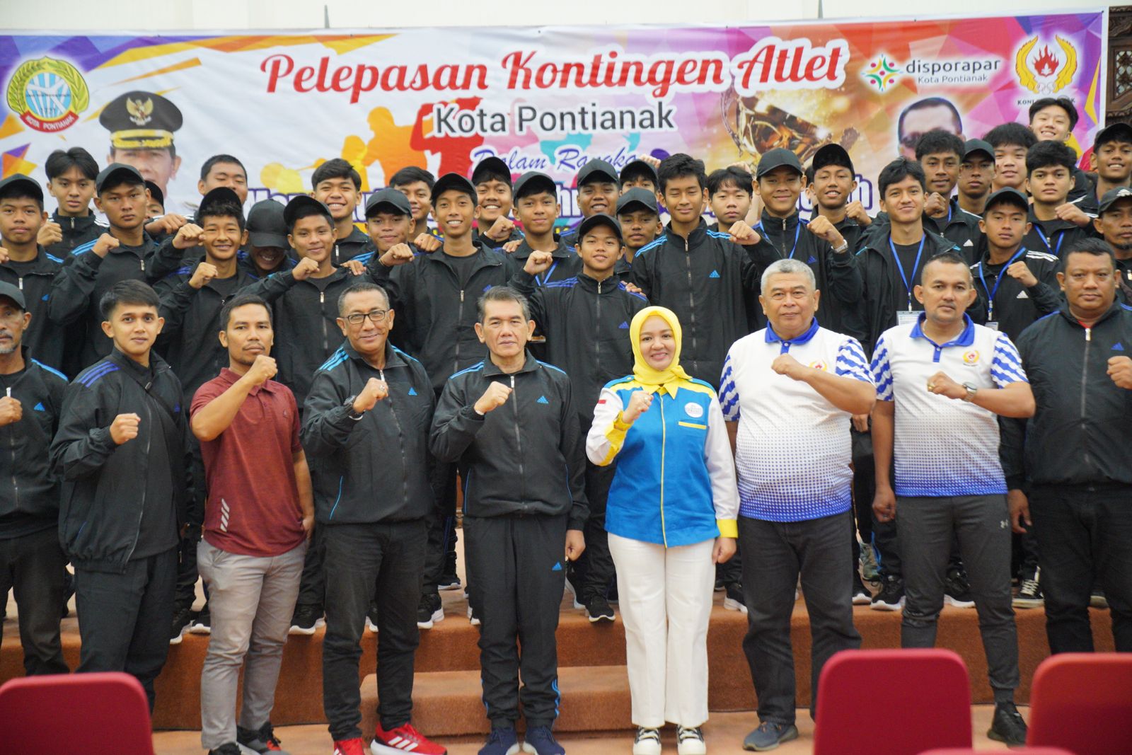 77 Atlet Kontingen Pontianak Siap Berlaga di Popda Kalbar
