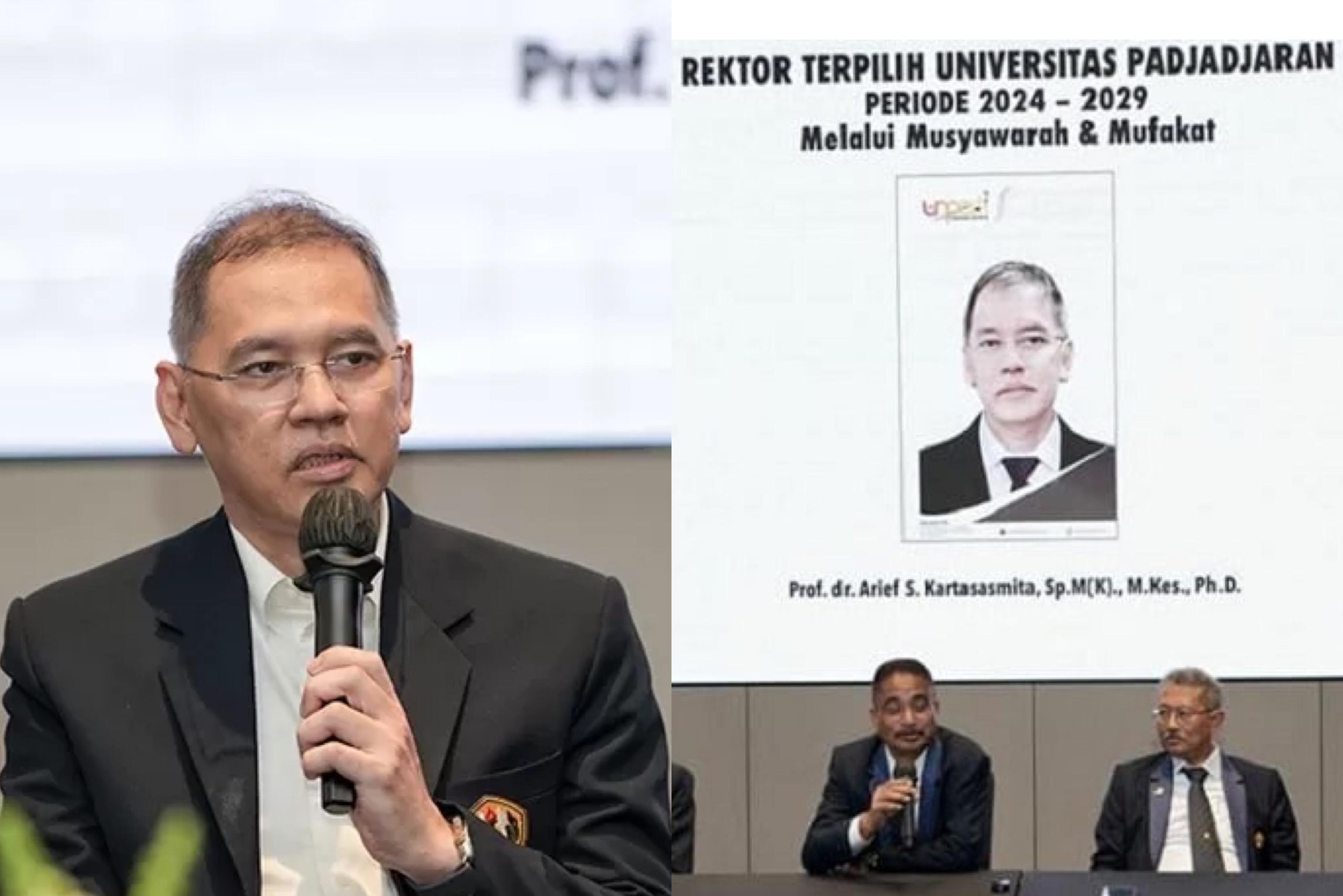 Arief S. Kartasasmita Terpilih Sebagai Rektor Unpad 2024-2029