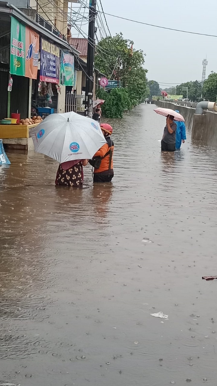 673 Keluarga Terdampak Banjir di Tangerang Selatan