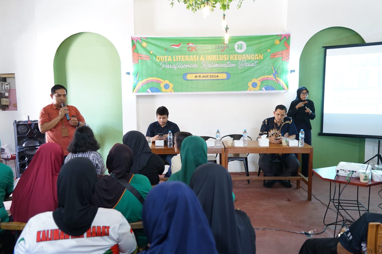 OJK dan Bank Kalbar Dukung Penyandang Disabilitas dengan Pelatihan Menabung dan Bantuan Keuangan
