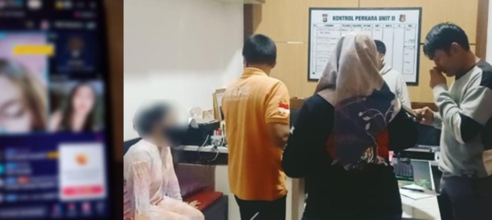 Gadis Muda Pemeran Live Bugil Diciduk Polisi