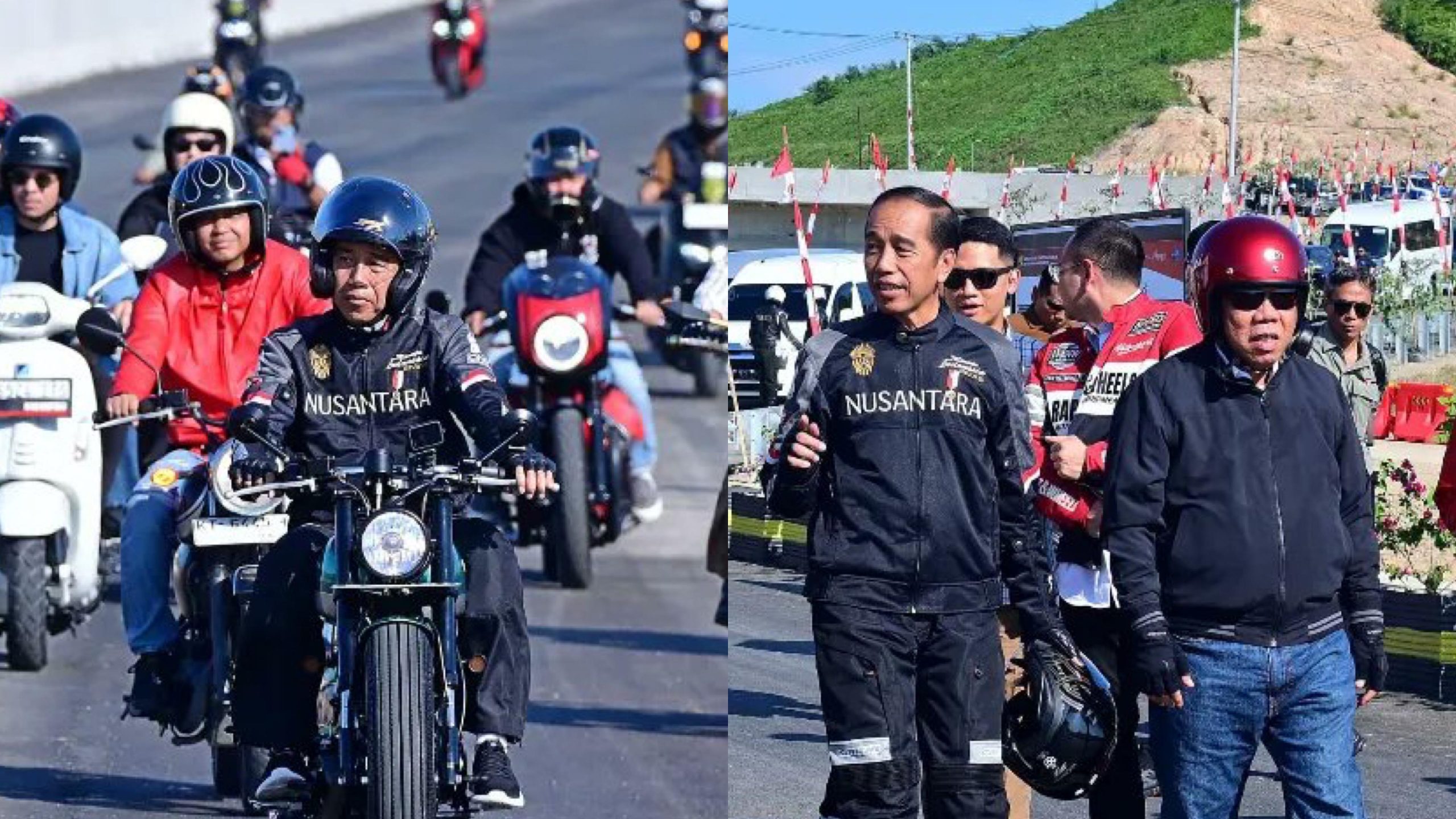 Presiden Jokowi Jajal Jalan Tol IKN Bersama Artis dan Influencer: Pak Basuki Buat Kita Ngebut