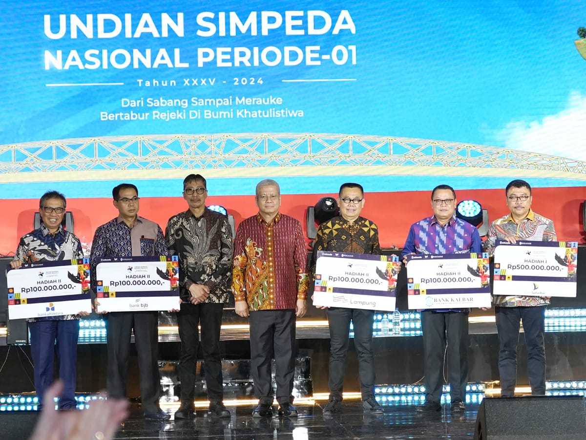 Puncak Undian Simpeda Nasional, Harisson: Terima Kasih Kepercayaan pada Kami
