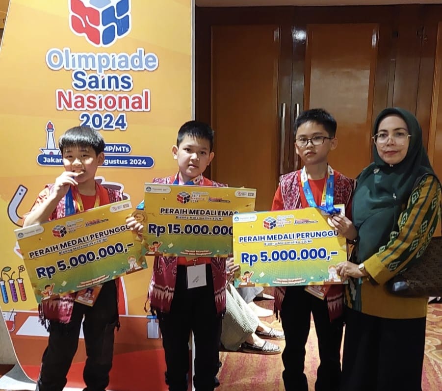 Mantap !, Siswa Kota Pontianak Raih Medali OSN 2024