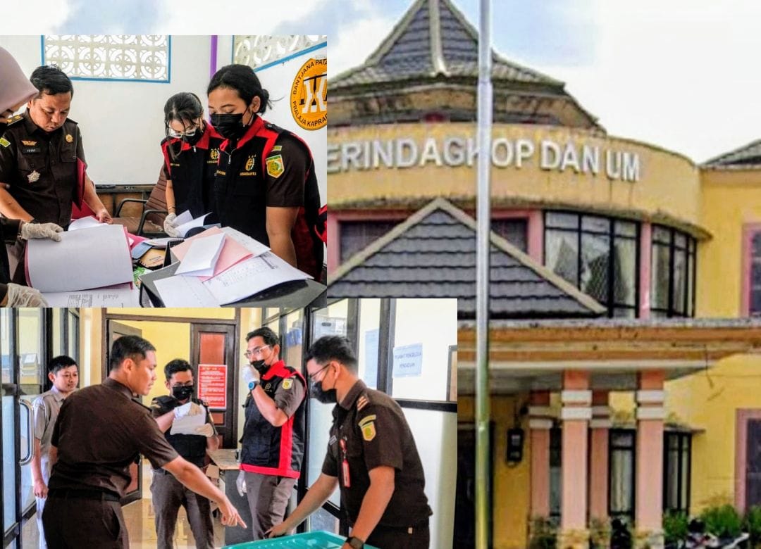 Ruang Kadis Disperindagkop UM Sanggau Digeledah Tim Jaksa