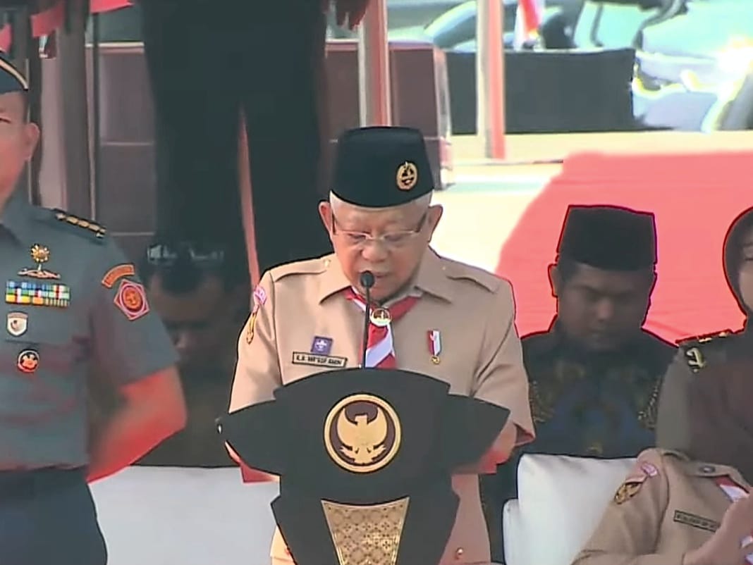 Ma'ruf Amin: Gerakan Pramuka Ciptakan Generasi Tangguh