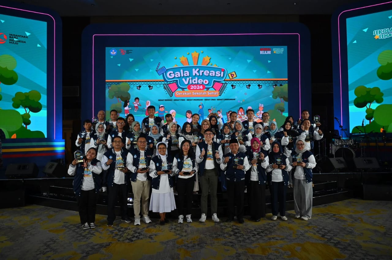 Pontianak Sabet Juara I Nasional Gala Kreasi Video Sekolah Sehat