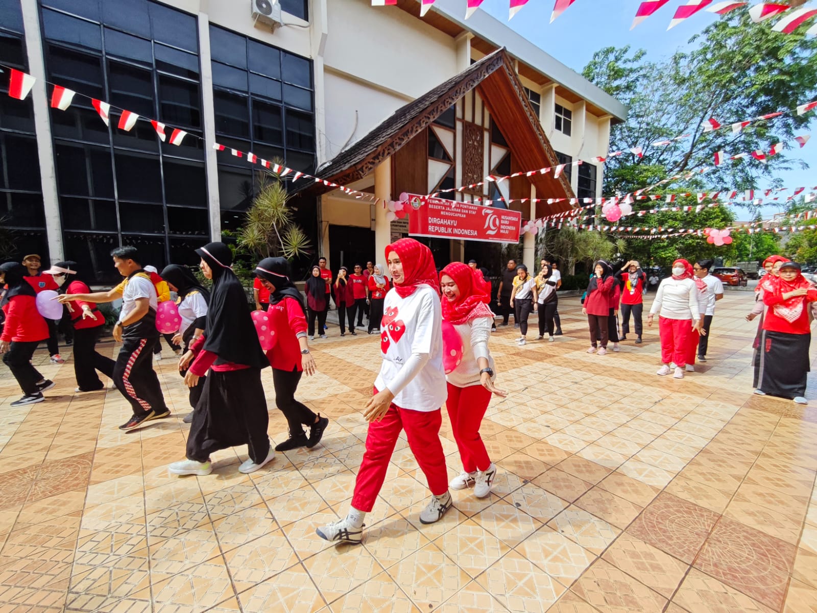 Lomba Semarak HUT RI di Kantor Wali Kota, Momen Pererat Kebersamaan ASN