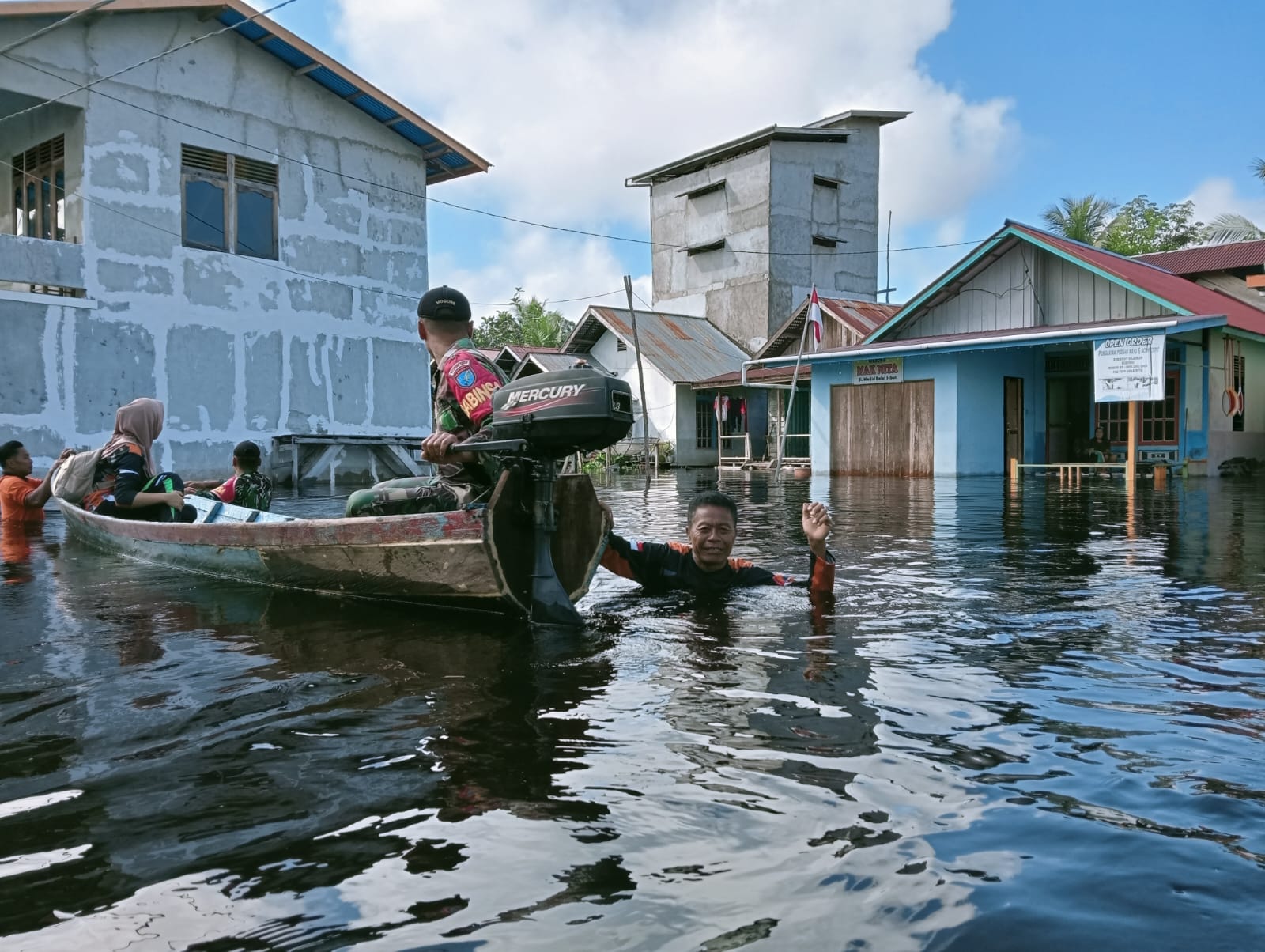 Banjir Masih Rendam Dua Desa, 193 Kepala Keluarga Terdampak