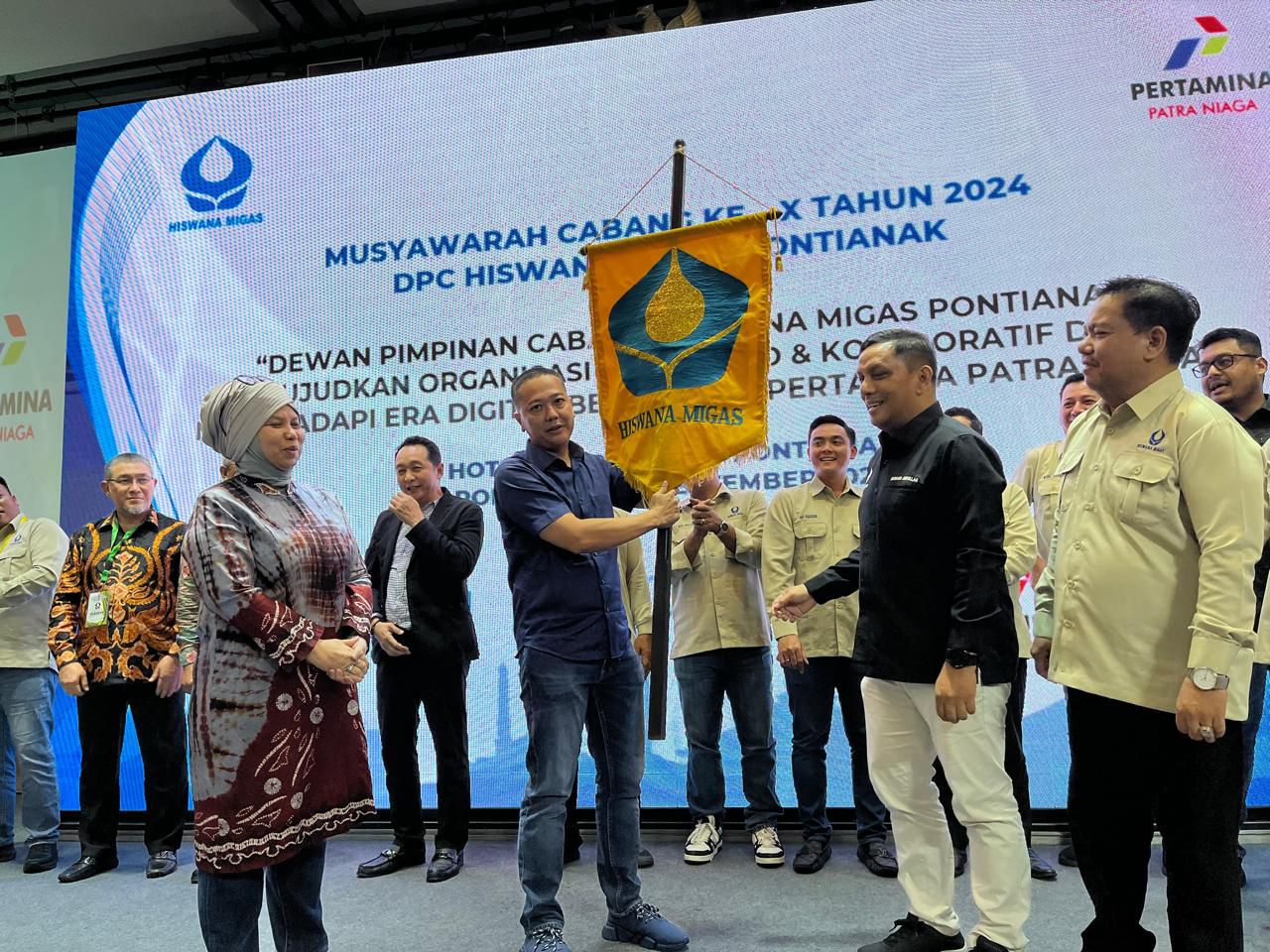 Rudi Mahalli Ilyas Terpilih Menjabat Ketua Hiswana Migas Pontianak