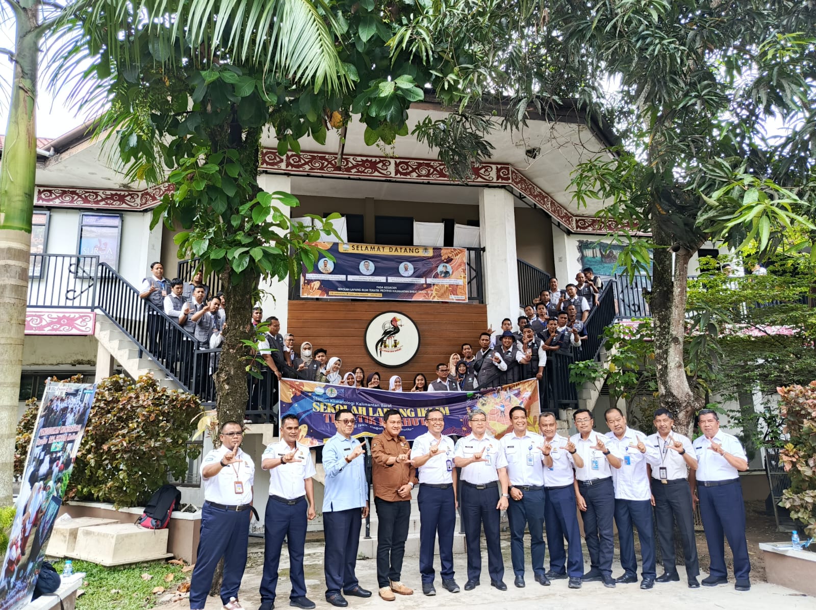 BMKG Gandeng BKSDA Kalbar Ajak Masyarakat Pahami Urgensi Perubahan Iklim Bumi
