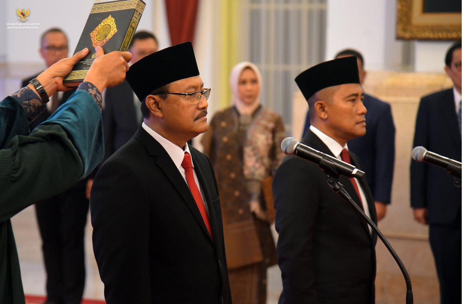 Presiden Jokowi Lantik Saifullah Yusuf sebagai Mensos dan Eddy Hartono sebagai Kepala BNPT